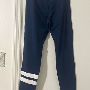Tommy Hilfiger Dark Blue Leggings with White Accents